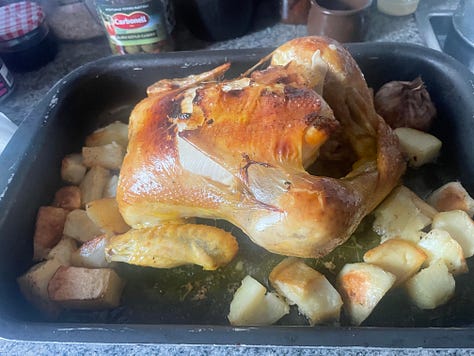 Proceso de cocción del pollo