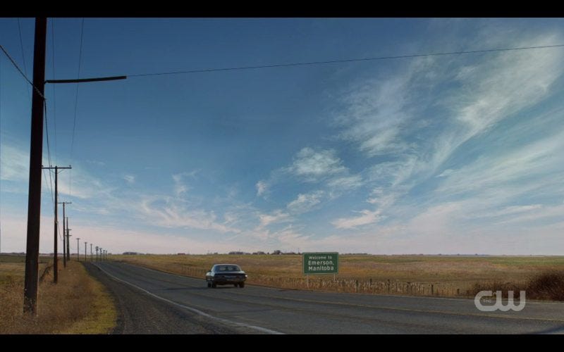 supernatural 1206 impala on the highway supernatural 1206 impala on the highway