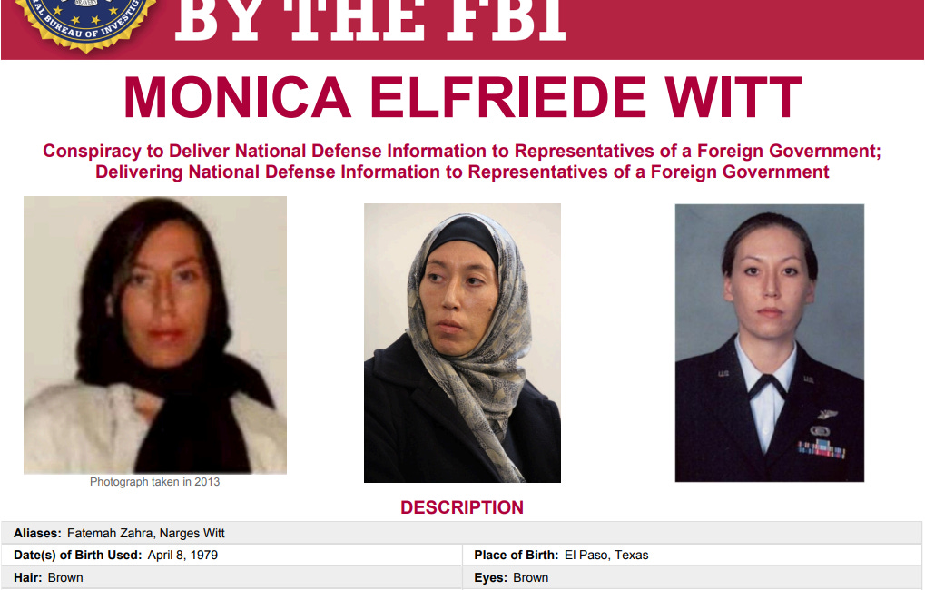 FBI oferece R$ 1 milhão de recompensa por informações de ex-agente acusada de espionar para o Irã