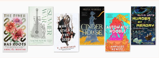 six novellas 2026 Hugo finalists