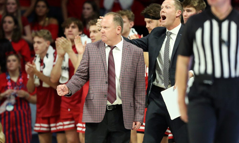 Wisconsin Badgers basketball head coach Greg Gard