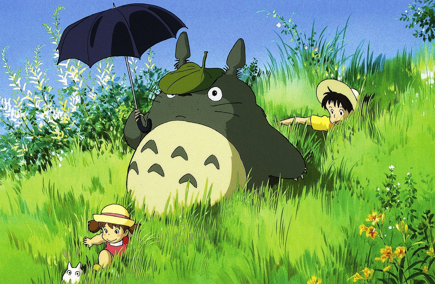 On My Neighbor Totoro (1988) and the Virtue of Plotless Children's Films