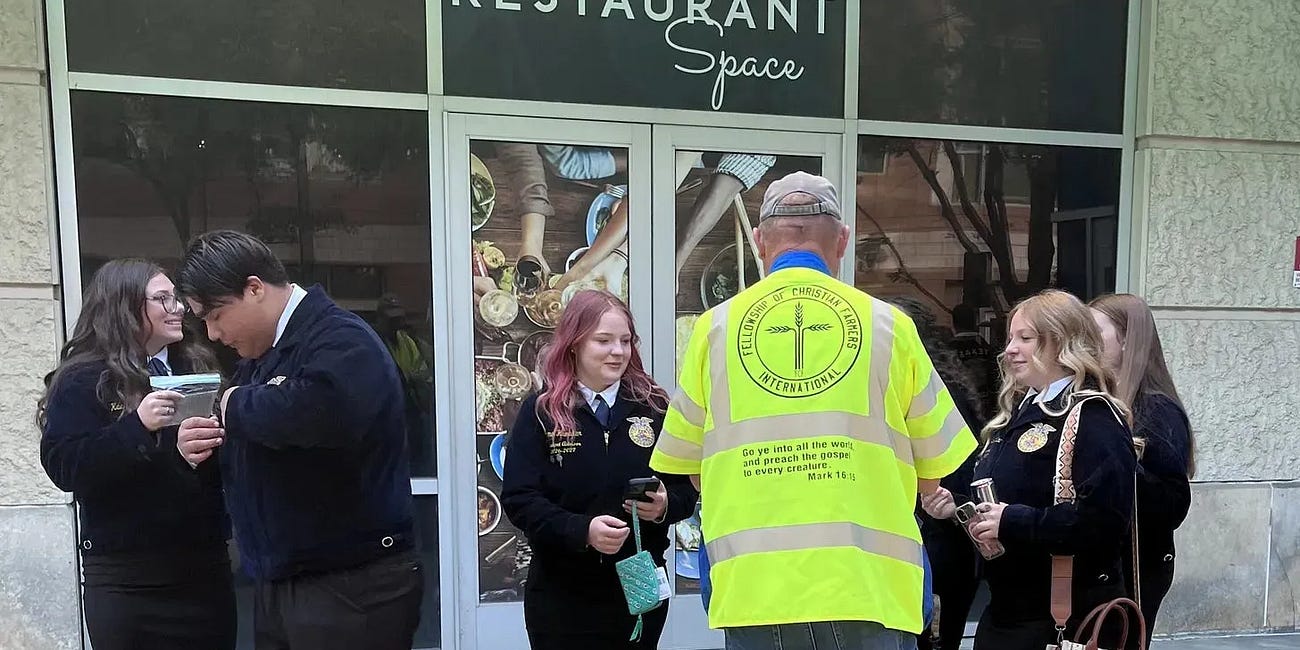 Farmers say Texas FFA is pushing faith out of the organization