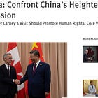 Human Rights Watch urges Carney to promote values on China trip