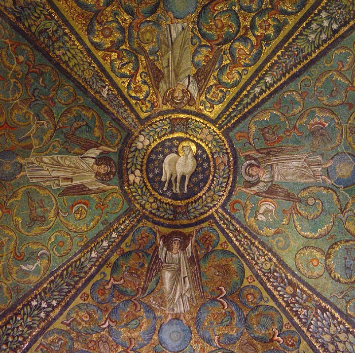 Title: St. Vitale - Agnus Dei
[Click for larger image view]