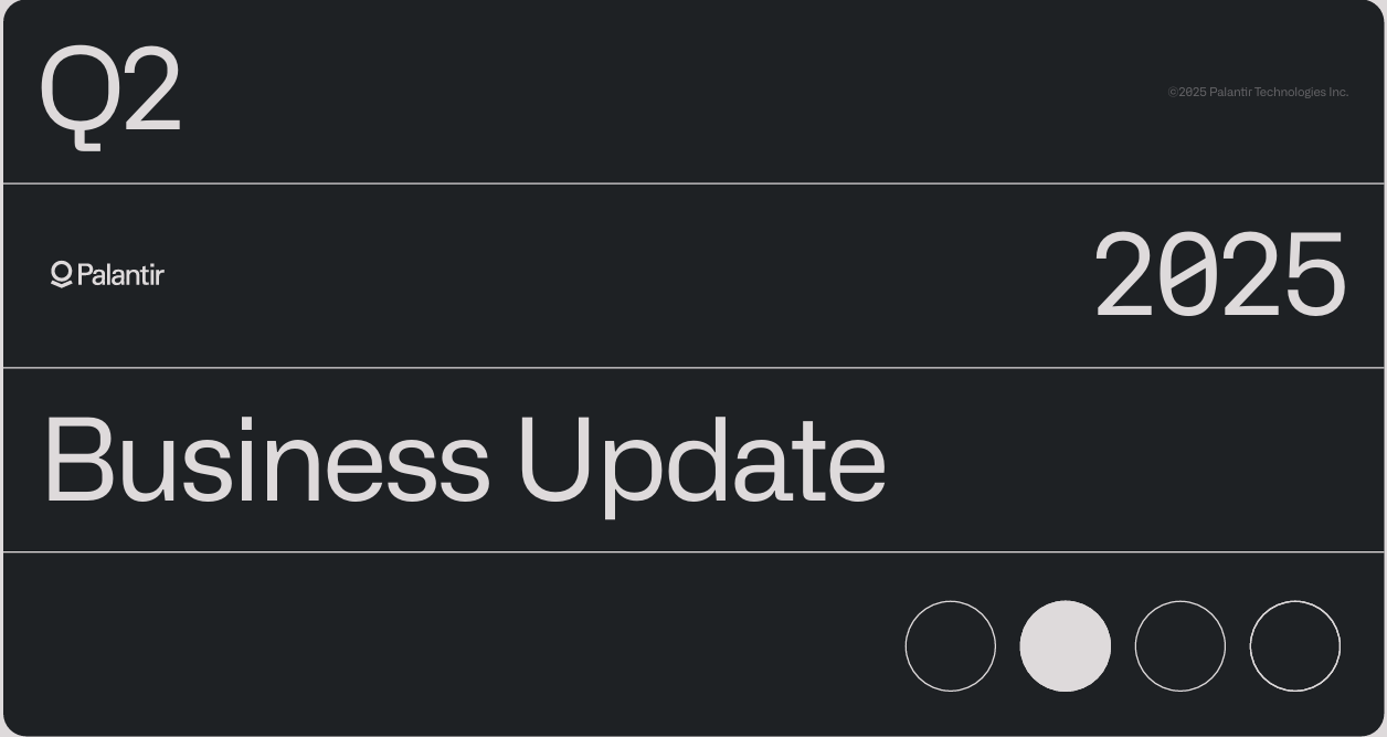 PLTR | Palantir 2025 年第二季業績亮點