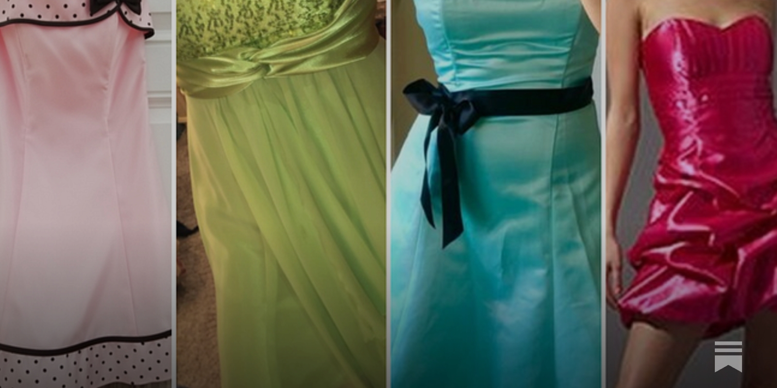 The Jessica McClintock dress - by Camille Mola