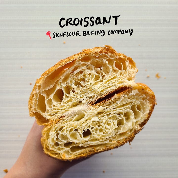 Sunflour Baking Company croissant
