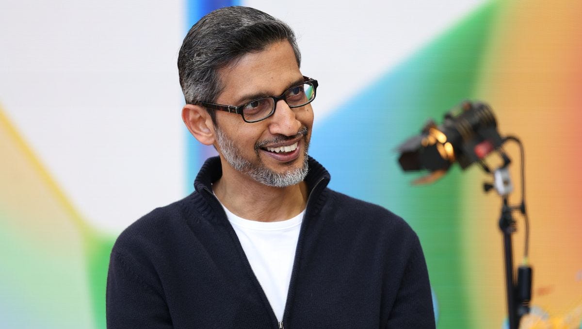 Google CEO Sundar Pichai Reveals How He'll React If Stanford Students Boo Him Over AI Fears, Like Eric Schmidt - Tech Google CEO Sundar Pichai Reveals How He'll React If Stanford Students Boo Him Over AI Fears, Like Eric Schmidt - Tech