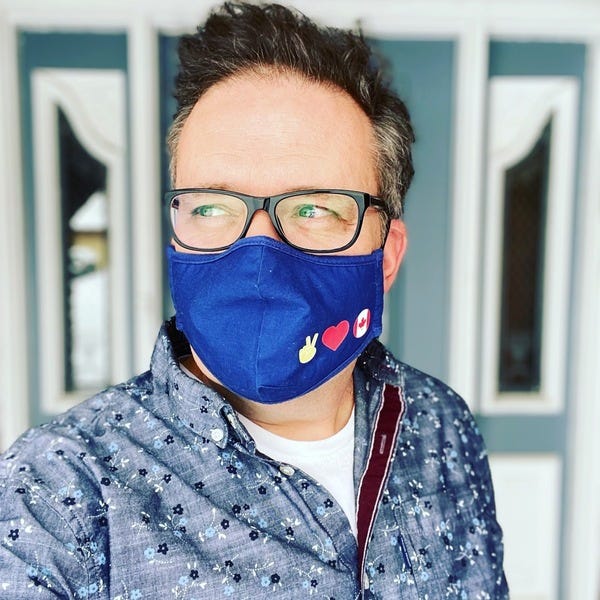 Man wears mask around others until people smarter than him say it's safe Man wears mask around others until people smarter than him say it's safe