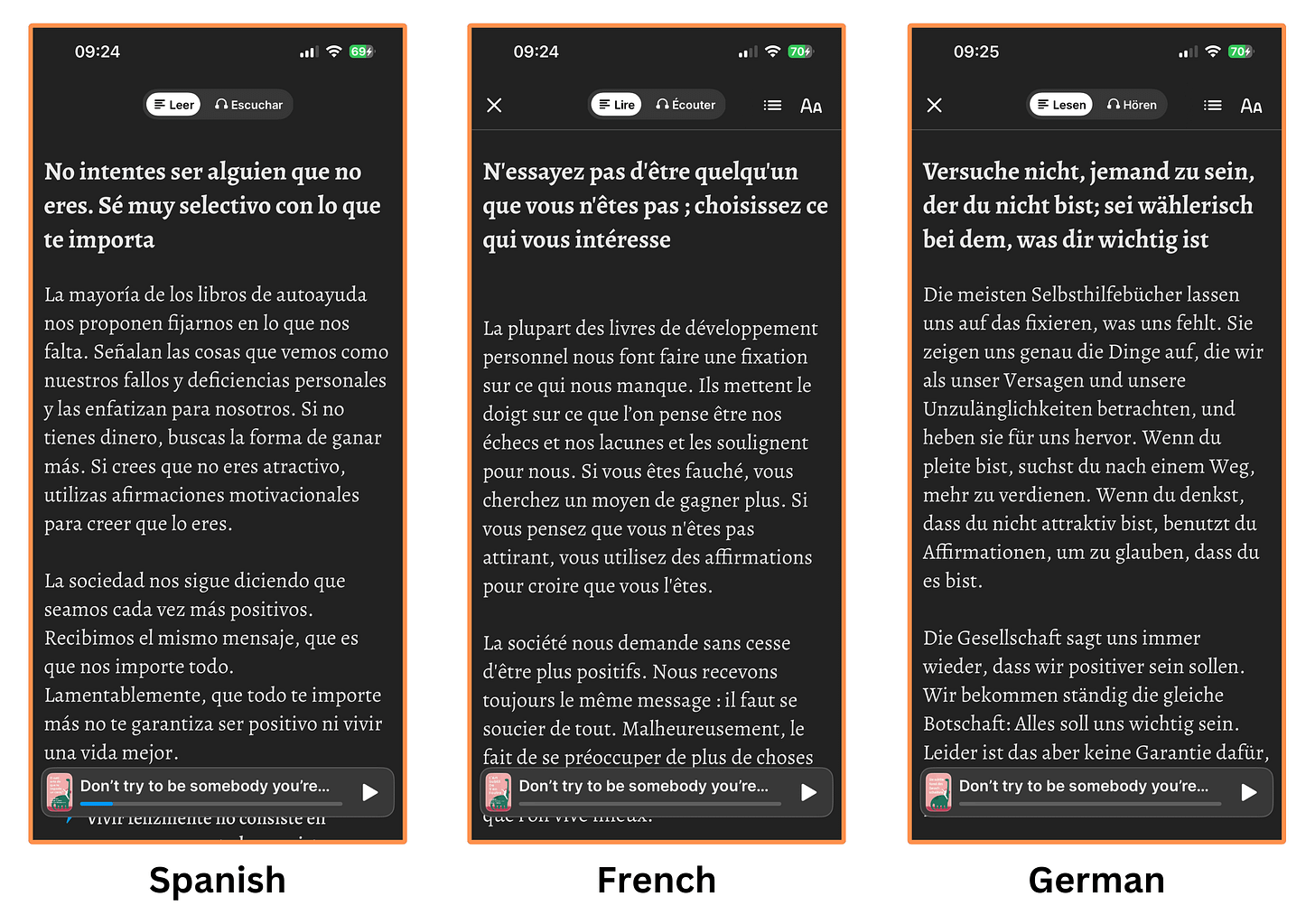 Headway (Other Languages)
