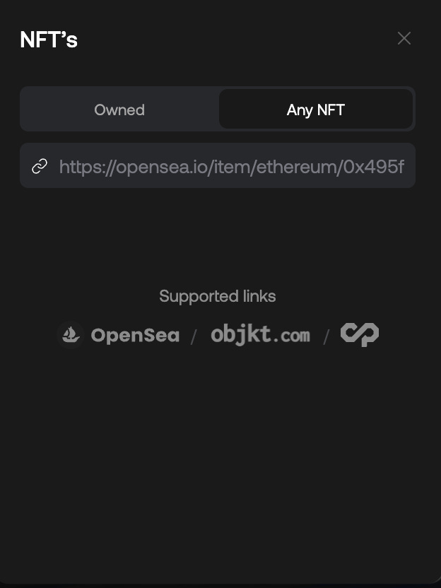 Adding artworks on oncyber