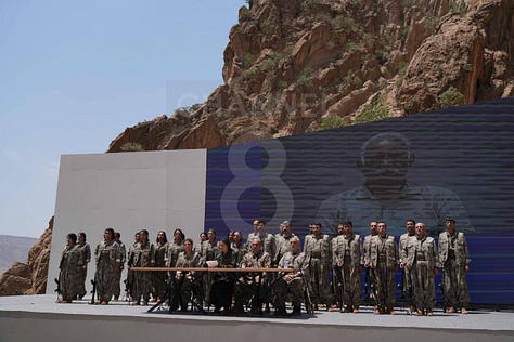Today a group of PKK guerrilla will lay down their weapon and destroy them.  This is an historical step that follows the "Call for Peace and Democratic Society"  of Abdullah Ocalan and the dissolution of PKK and shows the commitment of the freedom movements toward peace.                                                                                                                                                                     Around 150 people arrived today from Amed (Diyarbakir) to Sulaymaniyah for the cerimony that is set to take place today. The groups includes politicians of kurdish parties, journalists and representatives of the association of the families of detained people. 