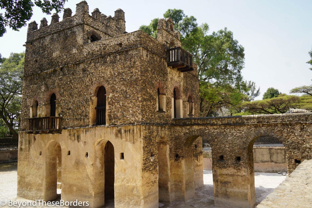 Fasilides Bath in Gondor, Ethiopia