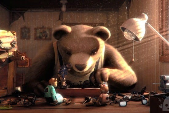 Bear Story - inside Bear Story - inside