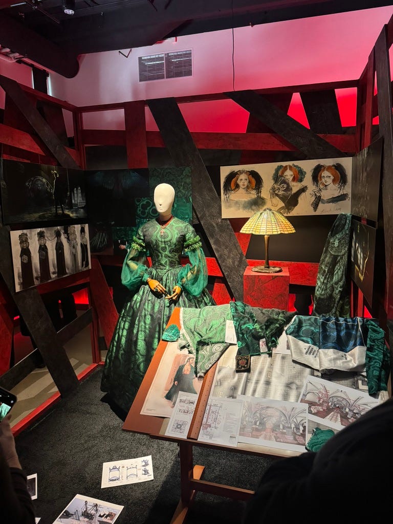 frankenstein green dress Billie Frankenstein & The Bride Print Dress main image 0