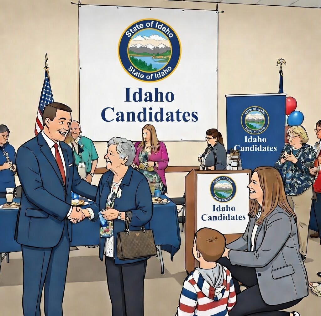 Idaho Politics — Meet & Greet – Idaho Candidates – Legislature & Governor (04/18/26 1pm – 3pm)