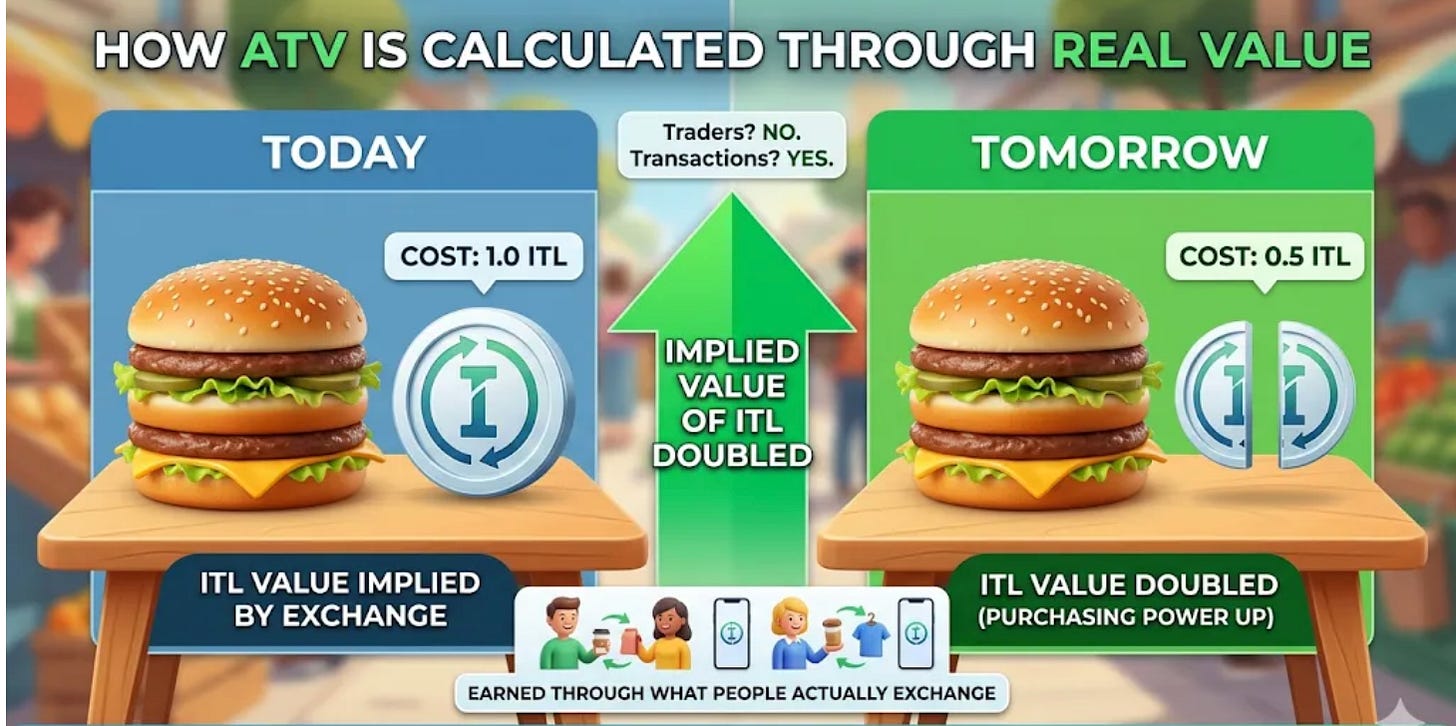 Markets assign price. Transactions define value.