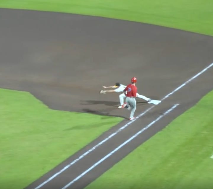 Rynders and Iredale Homer Again, Marauders Drop Five-Run Lead
