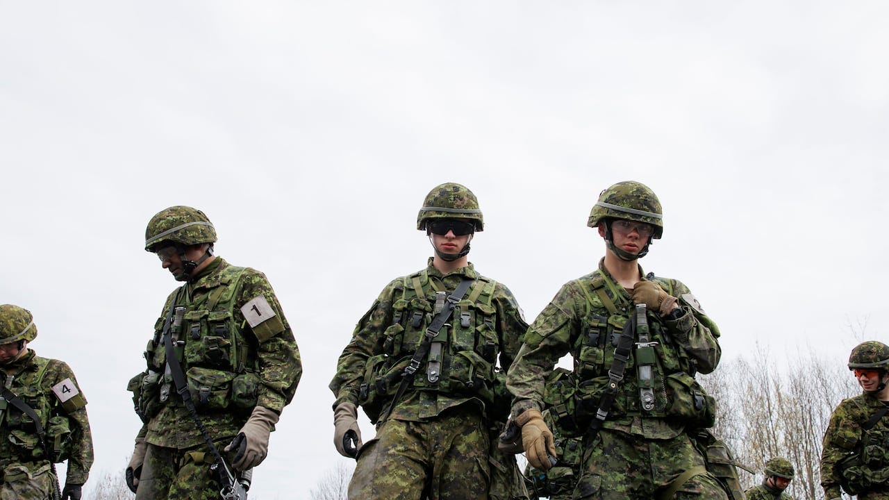 Young soldiers.