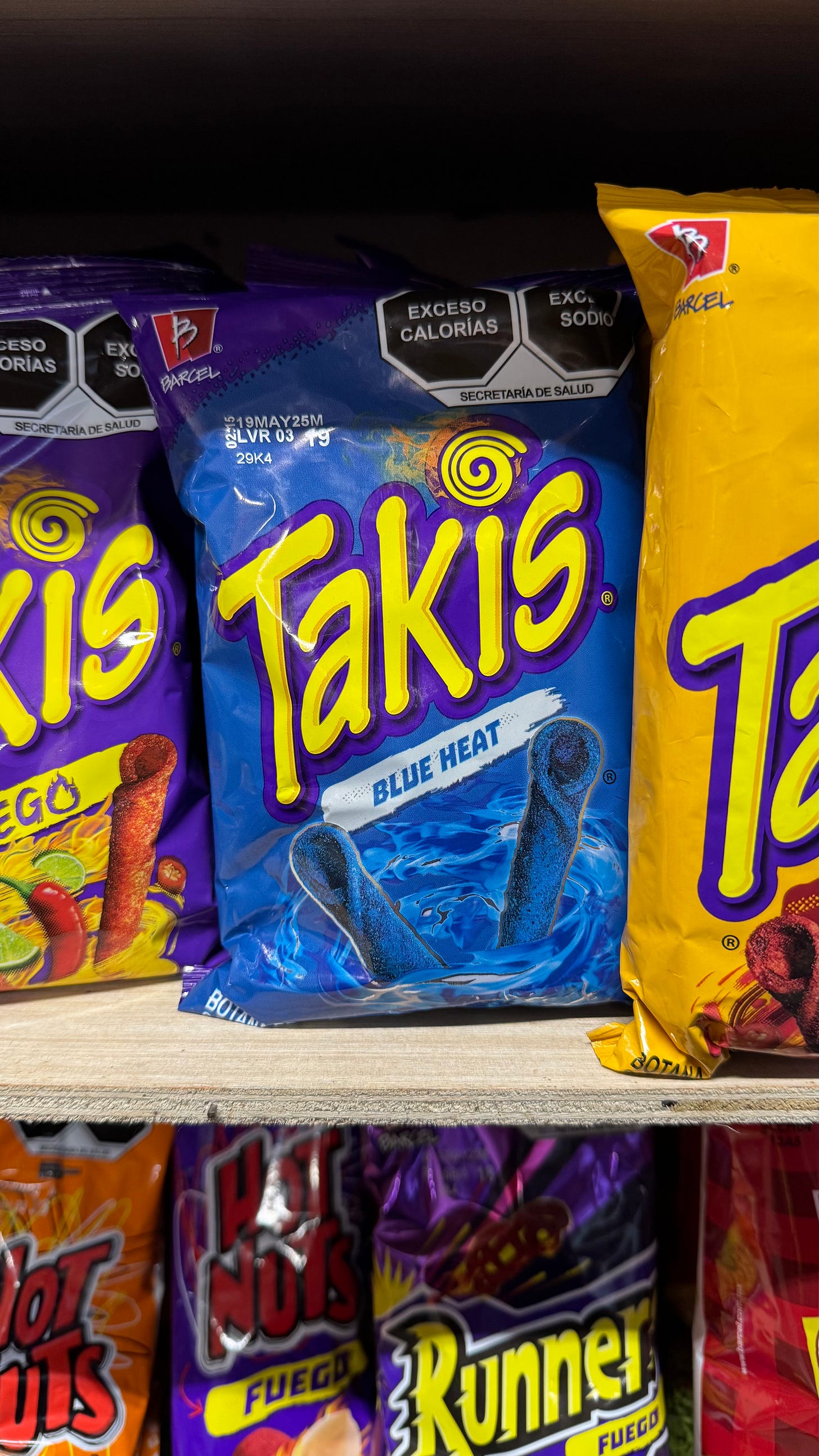 Bags of chips. Bags of chips.