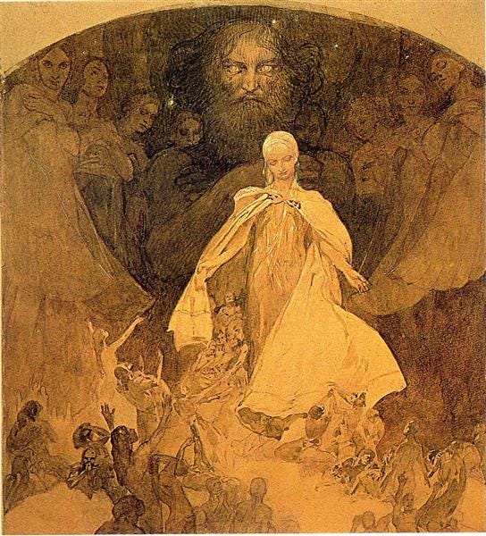Age of Wisdom, 1936 - 1938 - Alphonse Mucha - WikiArt.org