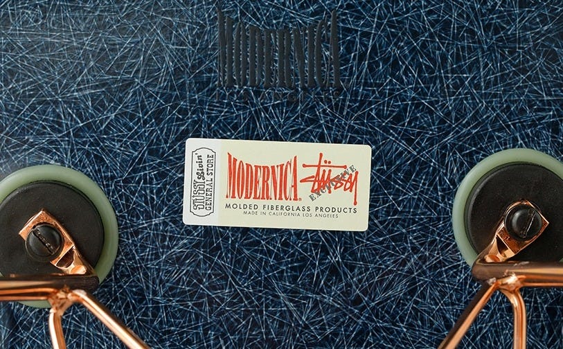 STUSSY Livin' General Store | GS Fiberglass Side Shell Eiffel Chair by Modernica  ファイバーグラスサイドシェルチェア モダニカ製