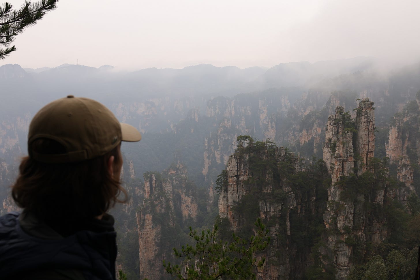 Fotografía personal de Iker Prieto Ramírez en Zhangjiajie
