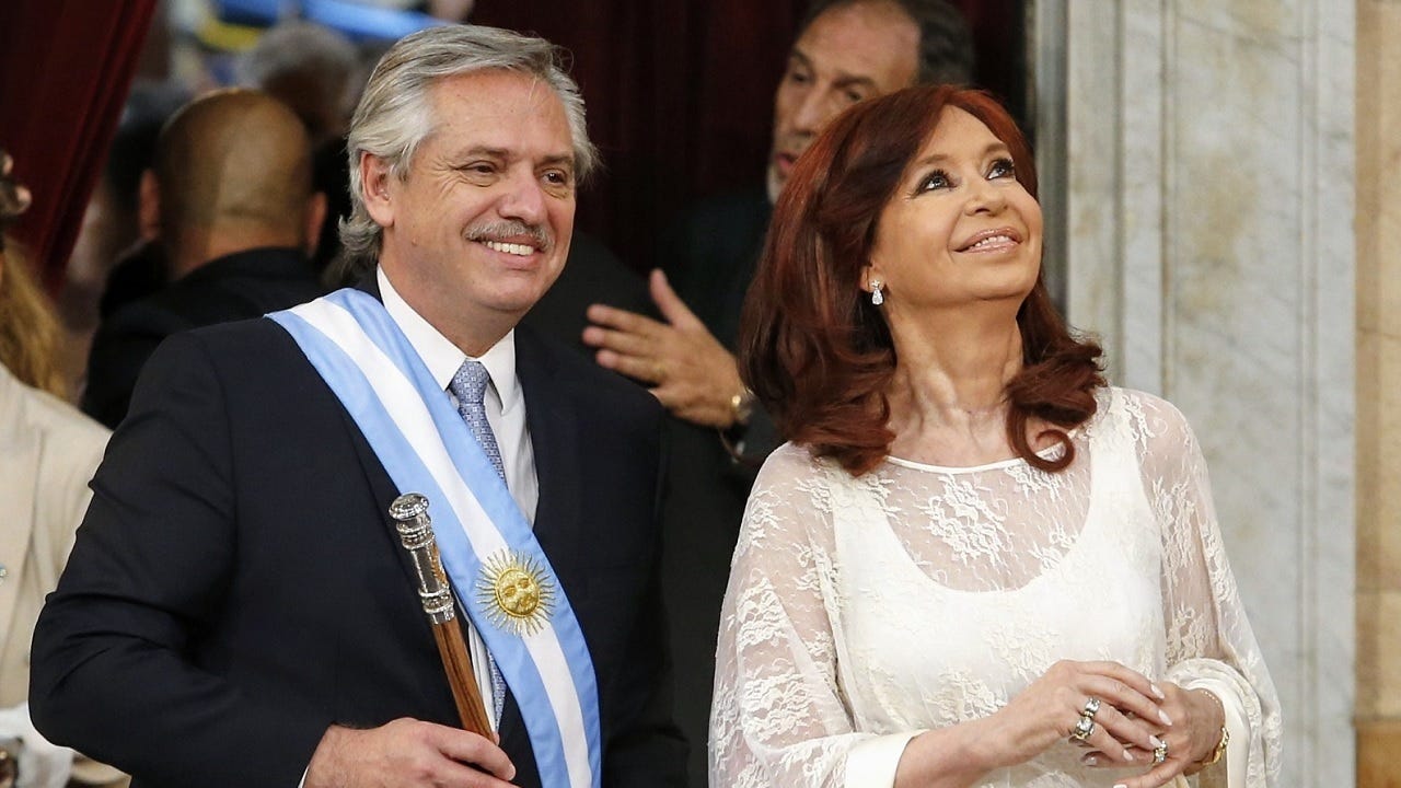 Alberto Fernandez Cristina Kirchner Argentina