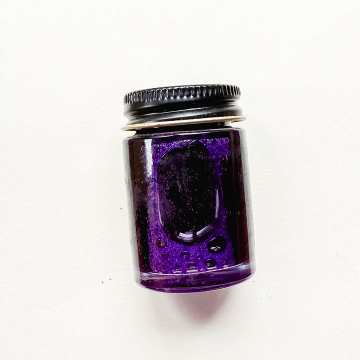 Antique Violet Ink in Jar