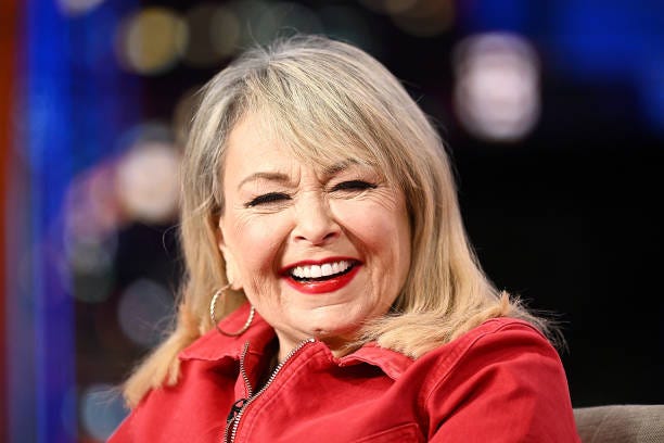 Roseanne Barr, host of FOX Nation’s "Cancel This!," Visits FOX News Channel’s "Gutfeld!" on February 14, 2023 in New York City.