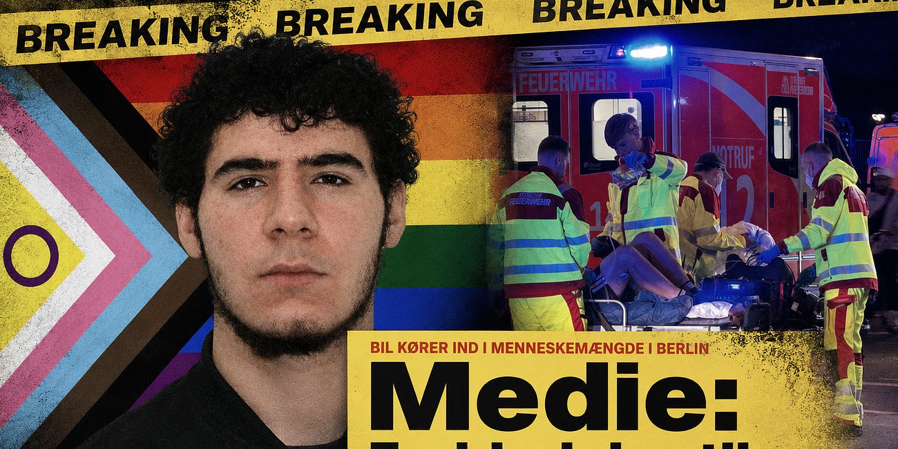 TERRORANGREBET I BERLIN: Queer-personer er dumme, hjernevaskede og udviser societal dødsforagt