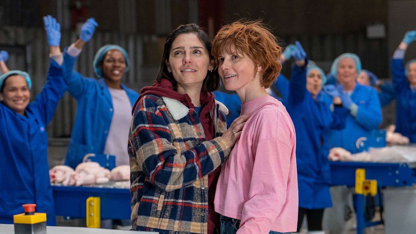 Annabel Scholey and Louise Brealey in Chuck Chuck Baby