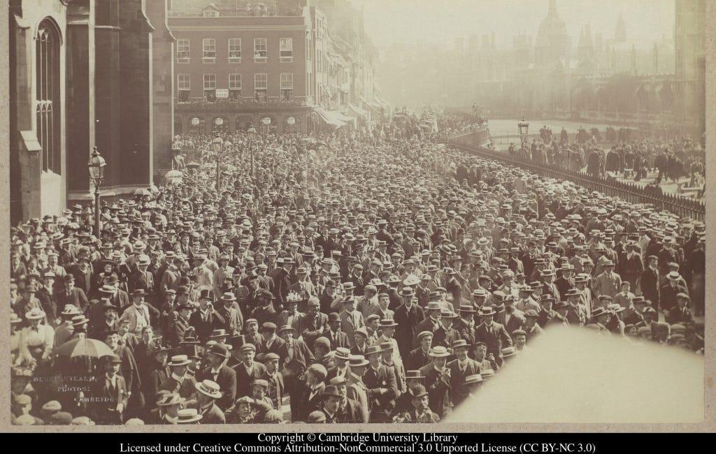 'No women at Cambridge!' The 1897 protests, Part 1 