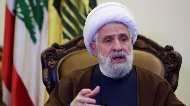 "We will fight a Karbala battle if necessary": Sheikh Naim Qassem "We will fight a Karbala battle if necessary": Sheikh Naim Qassem