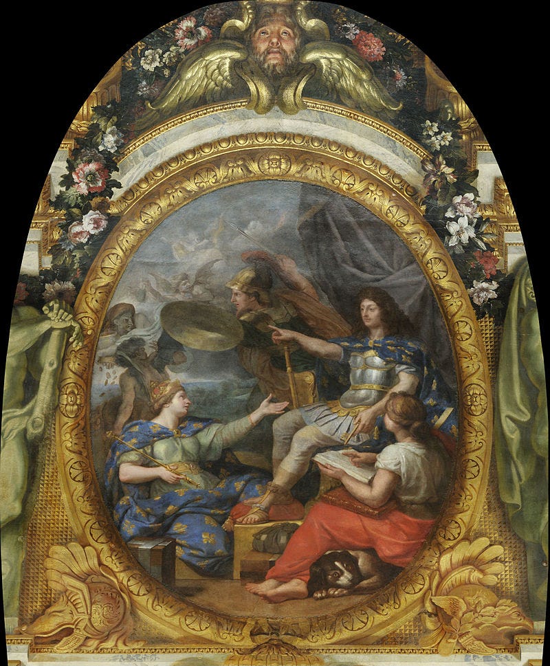 Order Restored to the Kingdom’s Finances, Charles Le Brun. Google Arts & Culture Order Restored to the Kingdom’s Finances, Charles Le Brun. Google Arts & Culture