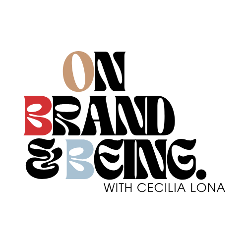 On Brand & Being with Cecilia Lona logo