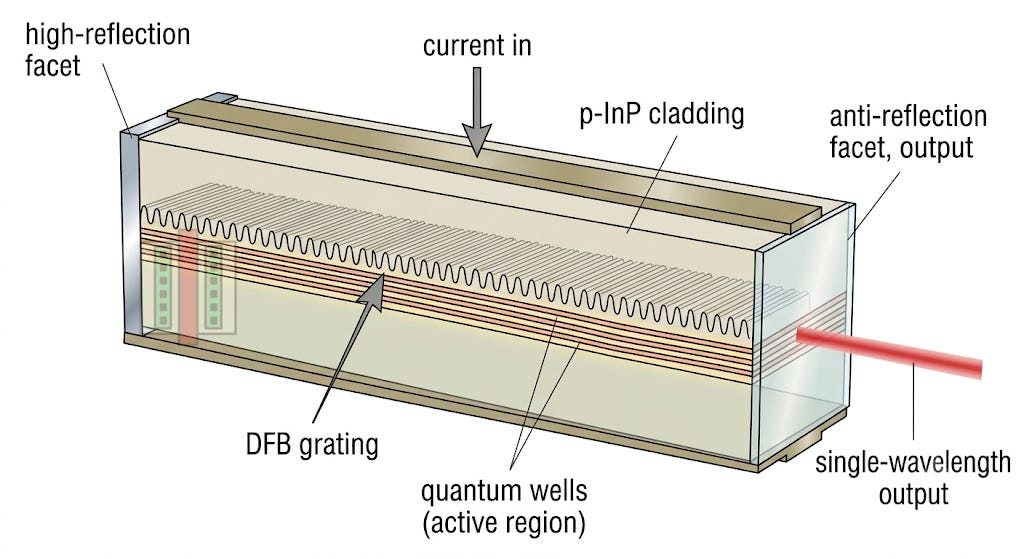 Lasers for CPO/NPO: Part 1 – The InP DFB Laser