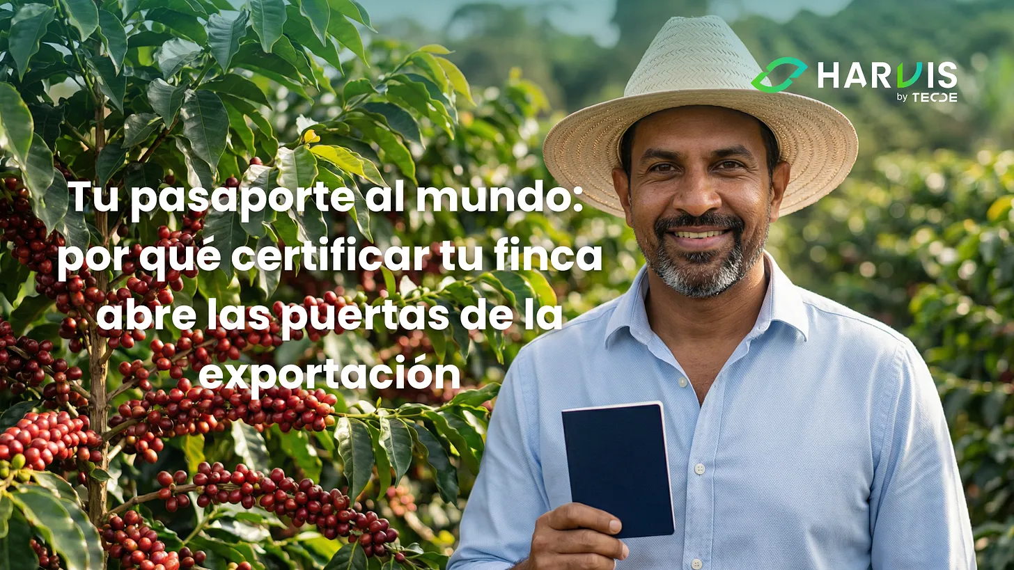Tu pasaporte al mundo: por qué certificar tu finca abre las puertas de la exportación