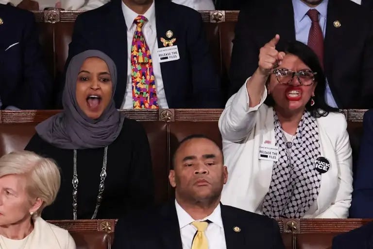 Trump calls for ‘deranged’ Rashida Tlaib and Ilhan Omar to be ‘institutionalized’ after State of the Union Trump calls for ‘deranged’ Rashida Tlaib and Ilhan Omar to be ‘institutionalized’ after State of the Union