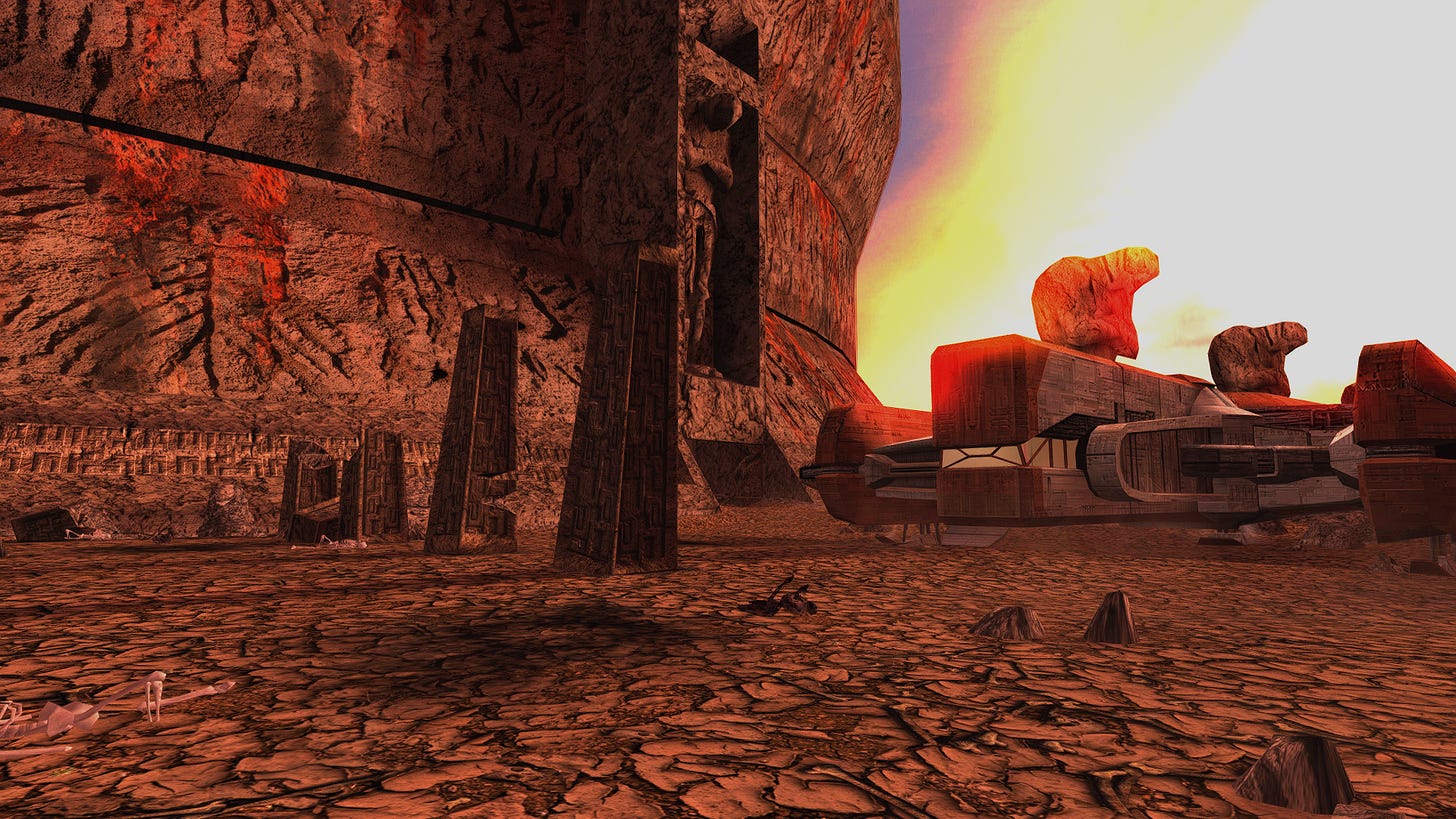 Korriban is beautiful : r/kotor