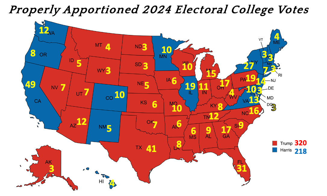 The U.S. Census Bureau Stole At Least 16 Electoral Votes and 15 U.S. House Seats