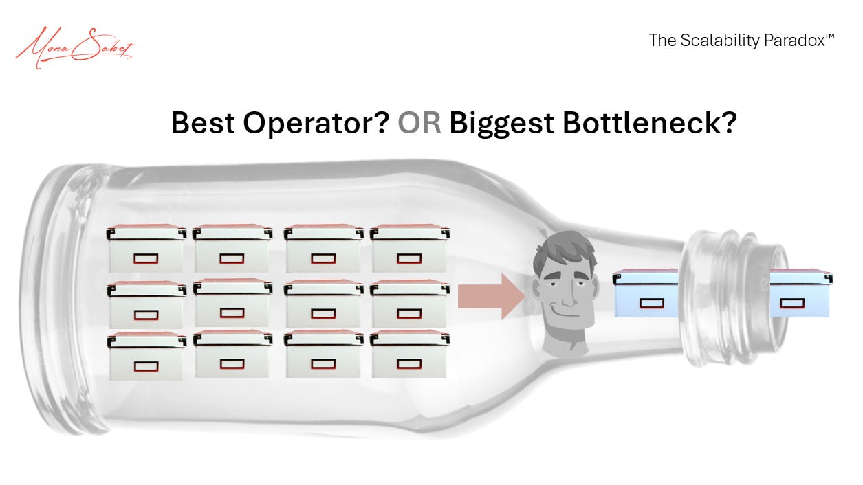 When Your Best Operator Becomes Your Biggest Bottleneck When Your Best Operator Becomes Your Biggest Bottleneck