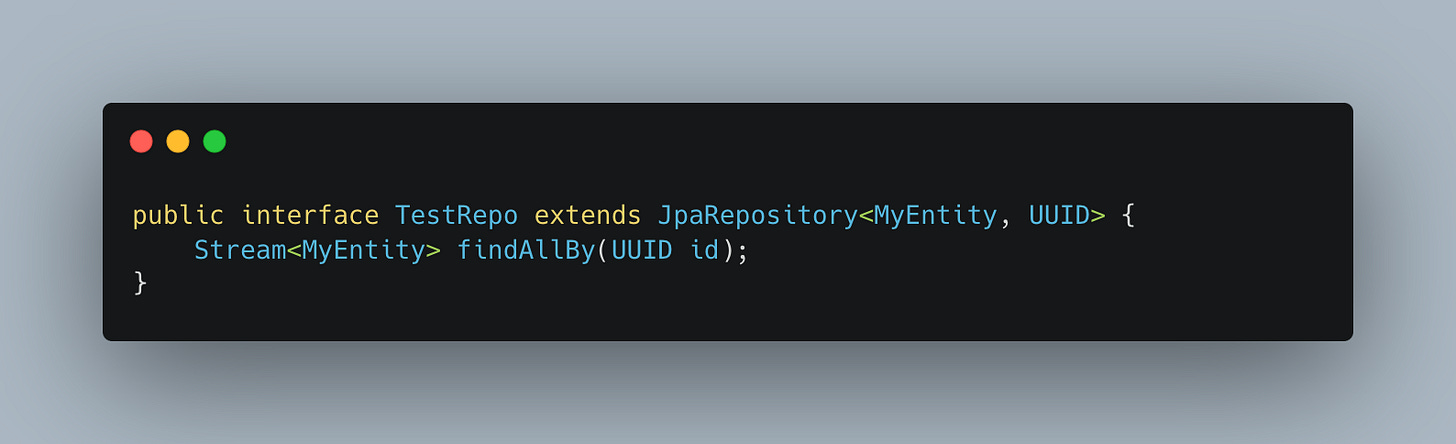 Basic Repository