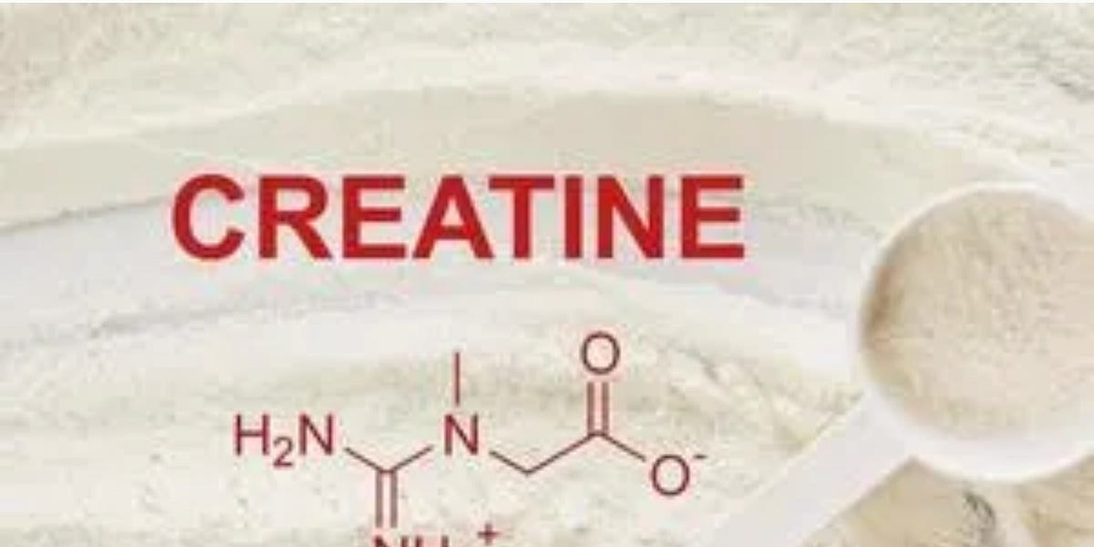 Well Being: Creatine Supplements- Emerging Benefits