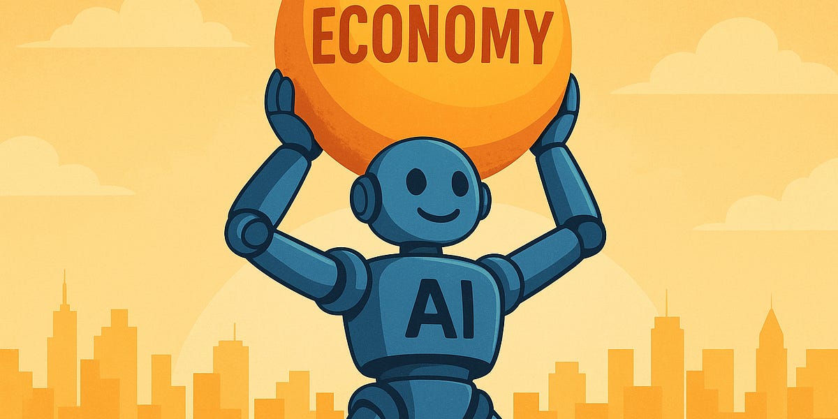 The AI boom is propping up the whole economy