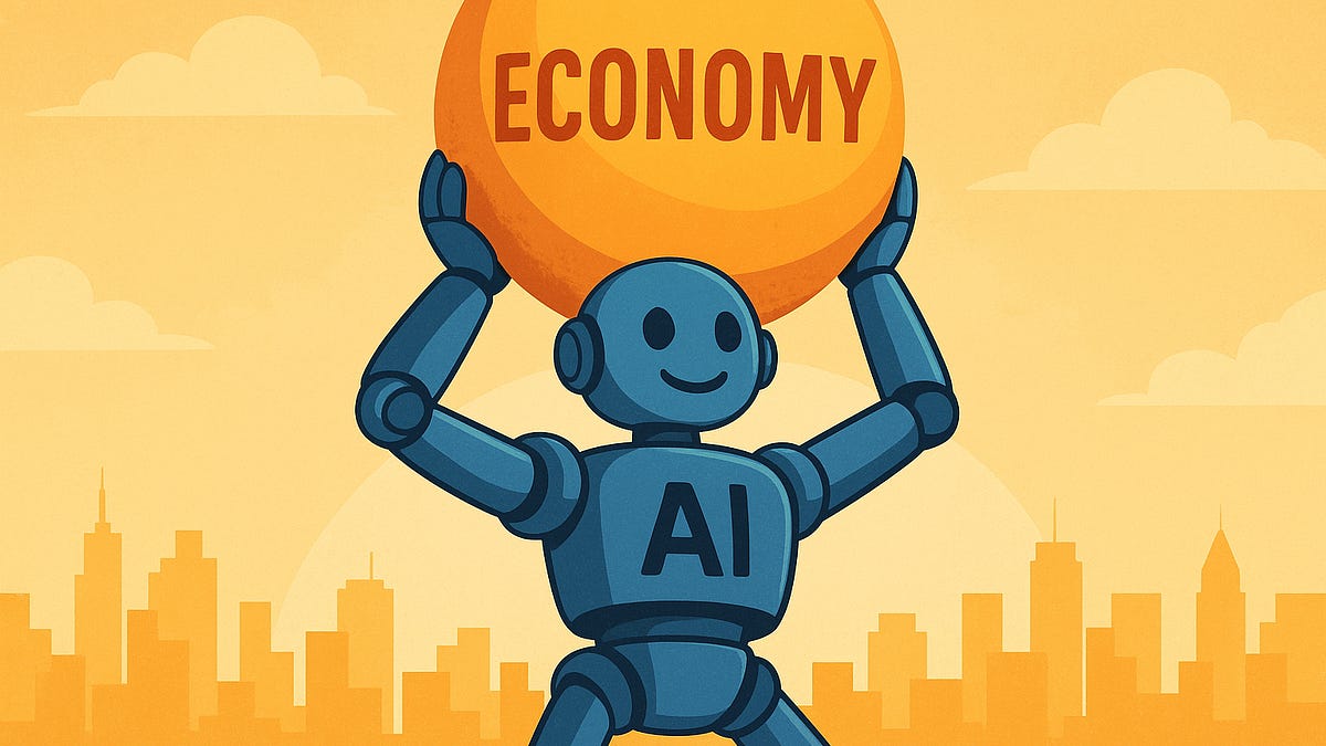 The AI boom is propping up the whole economy