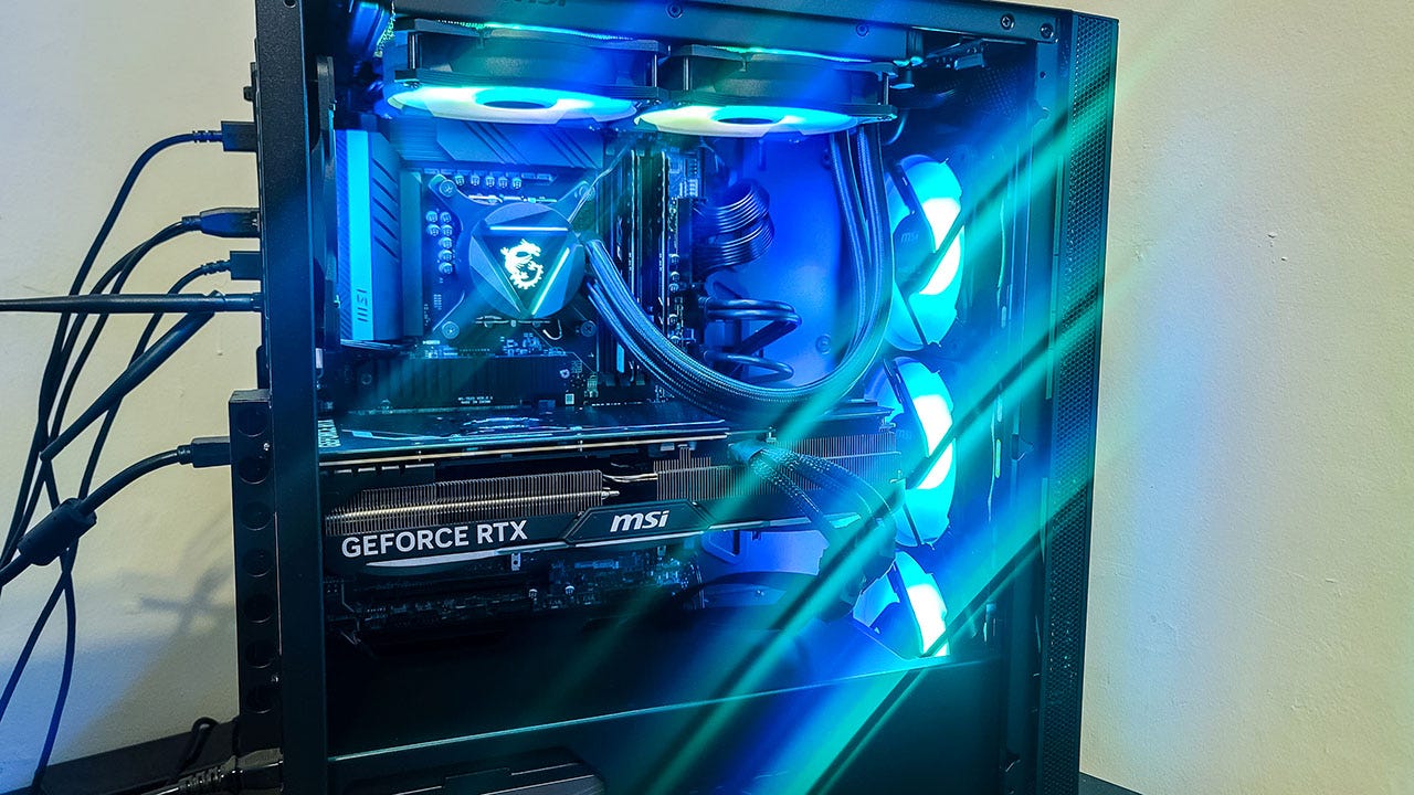 MSI Aegis RS interior MSI Aegis RS interior