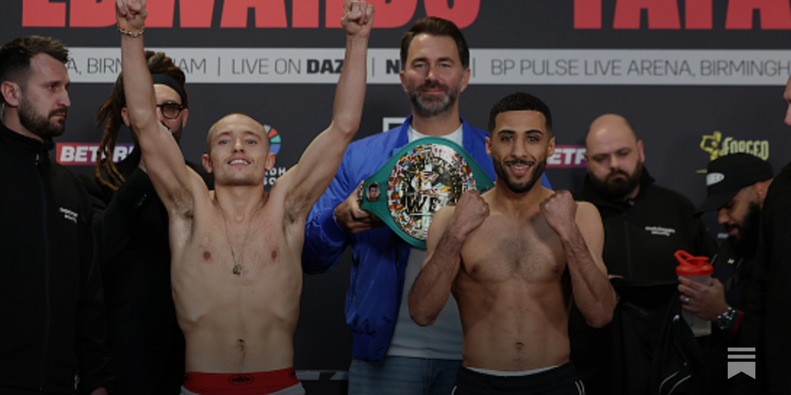 Notebook: Familiar flyweight foes Edwards, Yafai show respect