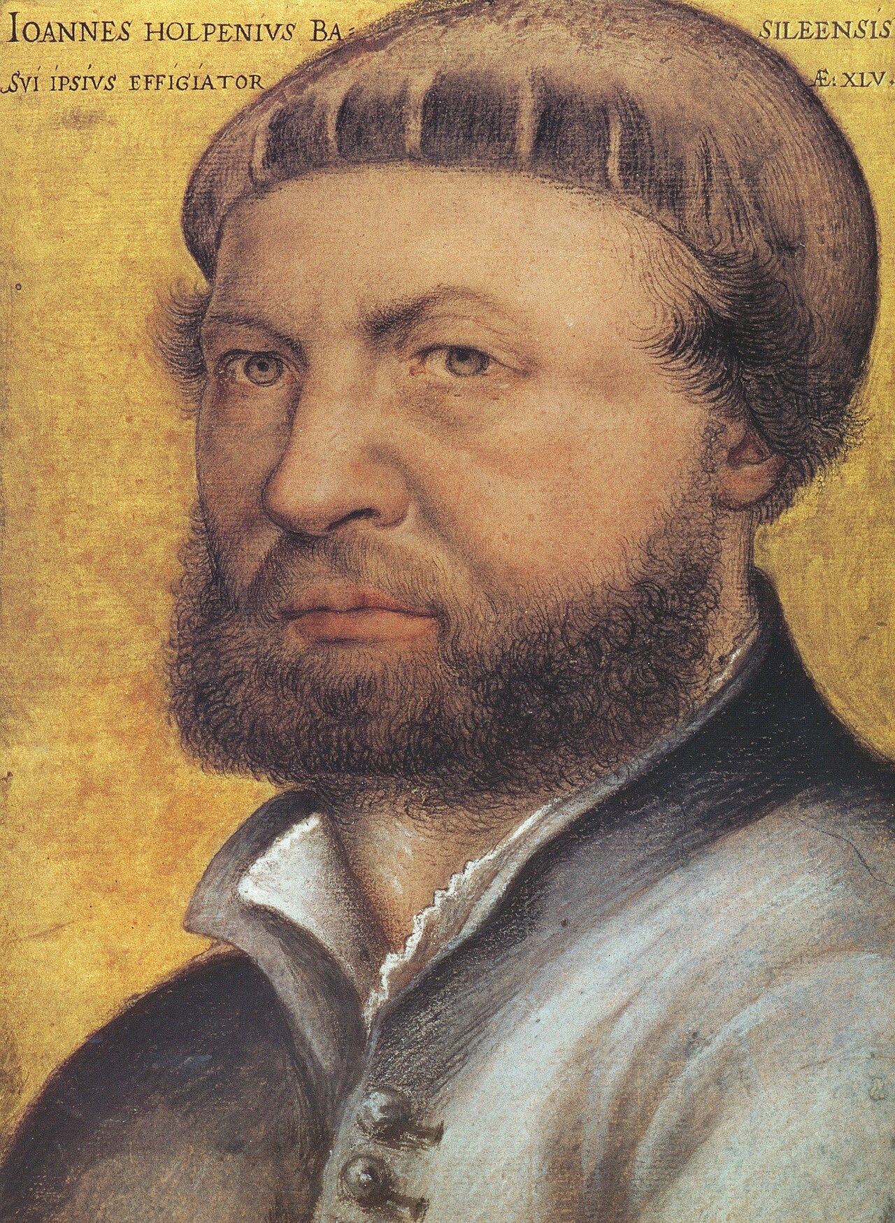 Holbein self portrait